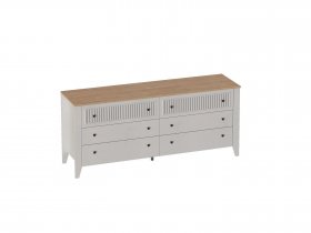 Комод 6ящ. Валенсия (гостиная) в Марусино - marusino.mebel-nsk.ru | фото