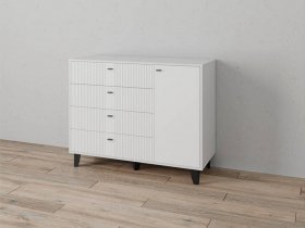 Комод «Катрин-13» (белый/белый снег) в Марусино - marusino.mebel-nsk.ru | фото