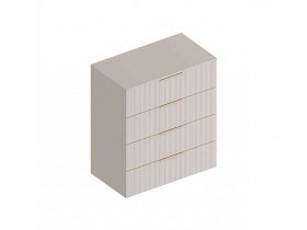 Комод с 4 ящ. «Тефия» (тефия/софт сантьяго) в Марусино - marusino.mebel-nsk.ru | фото