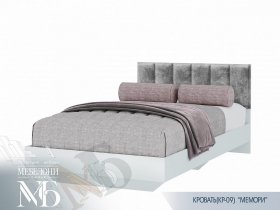 Кровать 1,2м Мемори КР-09 в Марусино - marusino.mebel-nsk.ru | фото