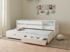 Кровать двухуровневая с ящиками «Лапландия» в Марусино - marusino.mebel-nsk.ru | фото