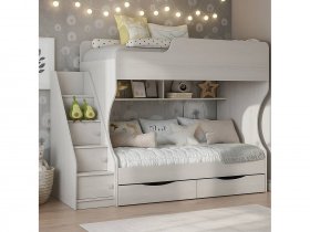 Кровать двухъярусная Каприз-22 КПР.22 в Марусино - marusino.mebel-nsk.ru | фото