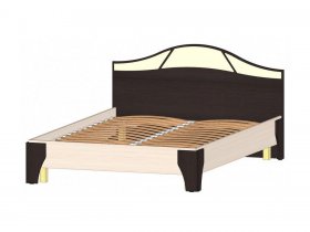 Кровать двуспальная 1,4 м Верона в Марусино - marusino.mebel-nsk.ru | фото
