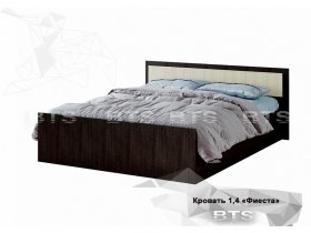Кровать двуспальная 1,4м LIGHT Фиеста (BTS) в Марусино - marusino.mebel-nsk.ru | фото