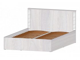 Кровать двуспальная с подъем. мех. 1,4 м Ривьера в Марусино - marusino.mebel-nsk.ru | фото