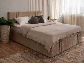 Кровать двуспальная 1,4м с подъем. мех. Леванте в Марусино - marusino.mebel-nsk.ru | фото