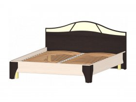 Кровать двуспальная 1,6 м Верона (Линаура) в Марусино - marusino.mebel-nsk.ru | фото