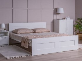 Кровать двуспальная 1,6м Сириус в Марусино - marusino.mebel-nsk.ru | фото