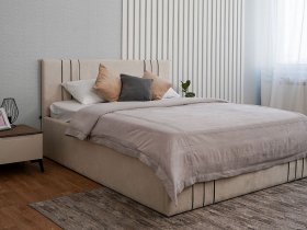 Кровать двуспальная 1,8м с подъем. мех. Леванте в Марусино - marusino.mebel-nsk.ru | фото