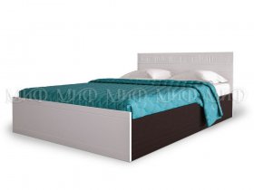Кровать двуспальная Афина 1,4 м в Марусино - marusino.mebel-nsk.ru | фото