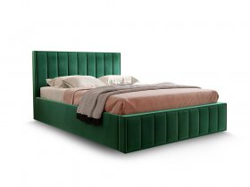 Кровать мягкая 1,6 Вена стандарт, вар.1 в Марусино - marusino.mebel-nsk.ru | фото