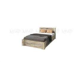 Кровать с ортопед. осн. 1,2м Ривьера в Марусино - marusino.mebel-nsk.ru | фото