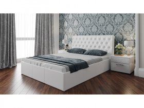 Кровать двуспальная 1,6 м Скарлет тип 1 в Марусино - marusino.mebel-nsk.ru | фото