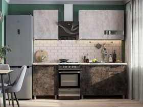 Кухонный гарнитур Розалия 1,7м (со столешницей) в Марусино - marusino.mebel-nsk.ru | фото