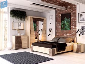 Модульная спальня Санремо в Марусино - marusino.mebel-nsk.ru | фото