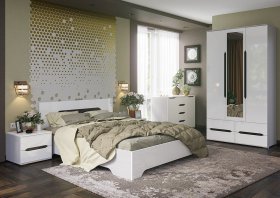 Модульная спальня Валирия в Марусино - marusino.mebel-nsk.ru | фото