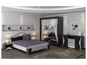 Модульная спальня Верона (Линаура) в Марусино - marusino.mebel-nsk.ru | фото