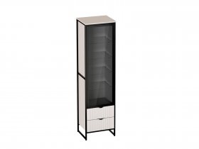 Шкаф 1 дв 2 ящ Нора (персидский жемчуг) (гостиная) в Марусино - marusino.mebel-nsk.ru | фото