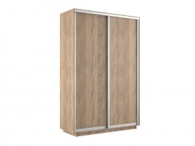 Шкаф-купе двухдверный Экспресс-2 (ЛДСП/ЛДСП) в Марусино - marusino.mebel-nsk.ru | фото