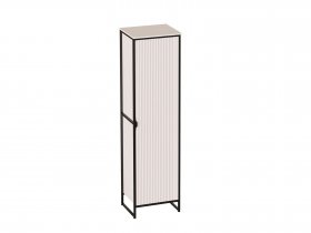 Шкаф однодверный Нора (персидский жемчуг) (гостиная) в Марусино - marusino.mebel-nsk.ru | фото