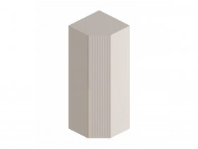 Шкаф угловой «Тефия» (тефия/софт сантьяго) в Марусино - marusino.mebel-nsk.ru | фото