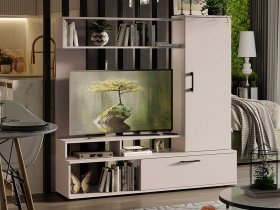Стенка «Сиена» (кашемир) в Марусино - marusino.mebel-nsk.ru | фото