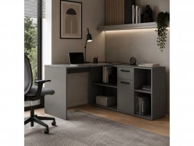 Стол письменный Лайт 03.245 (темно-серый) в Марусино - marusino.mebel-nsk.ru | фото