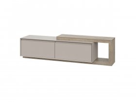 Тумба под ТВ 22 J-КШ Этна (дуб эндгрей/кашемир) в Марусино - marusino.mebel-nsk.ru | фото
